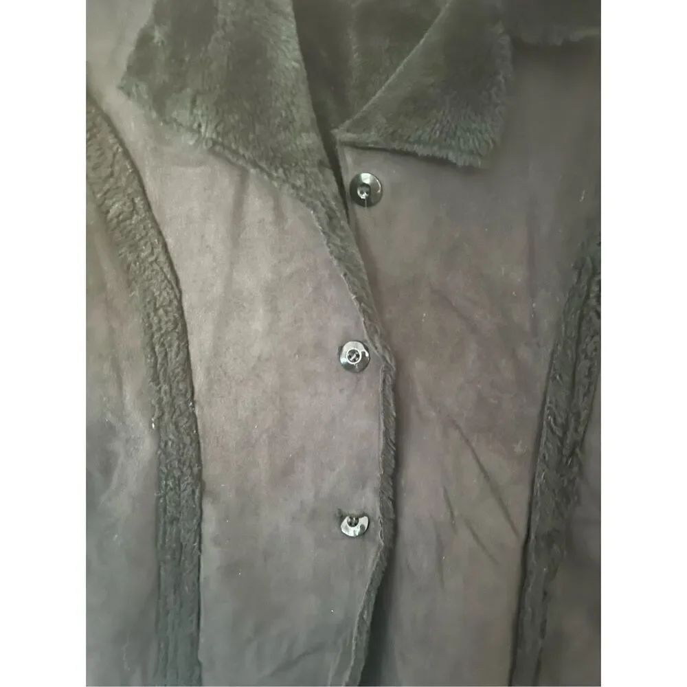 Faux shearling jacket - Picture 3 of 4